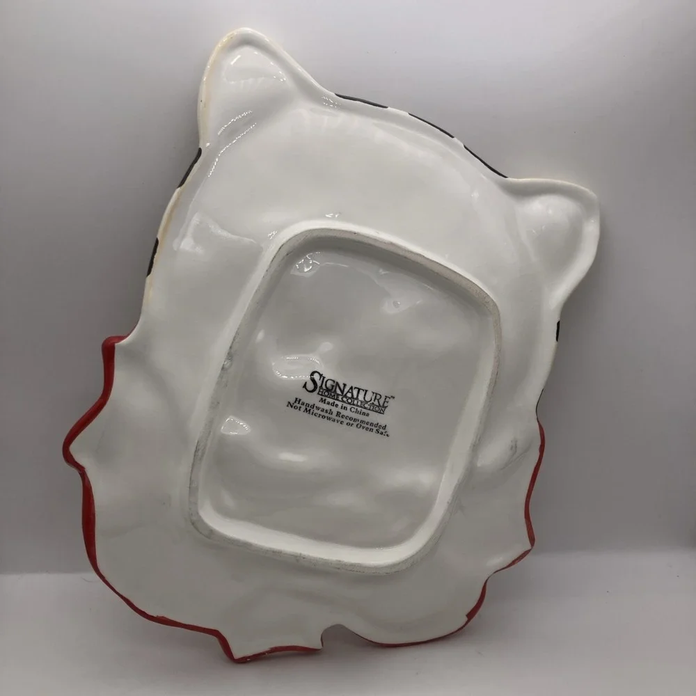 VINTAGE CHRISTMAS Signature Home Collection Tiger Cat Kitten 11.5